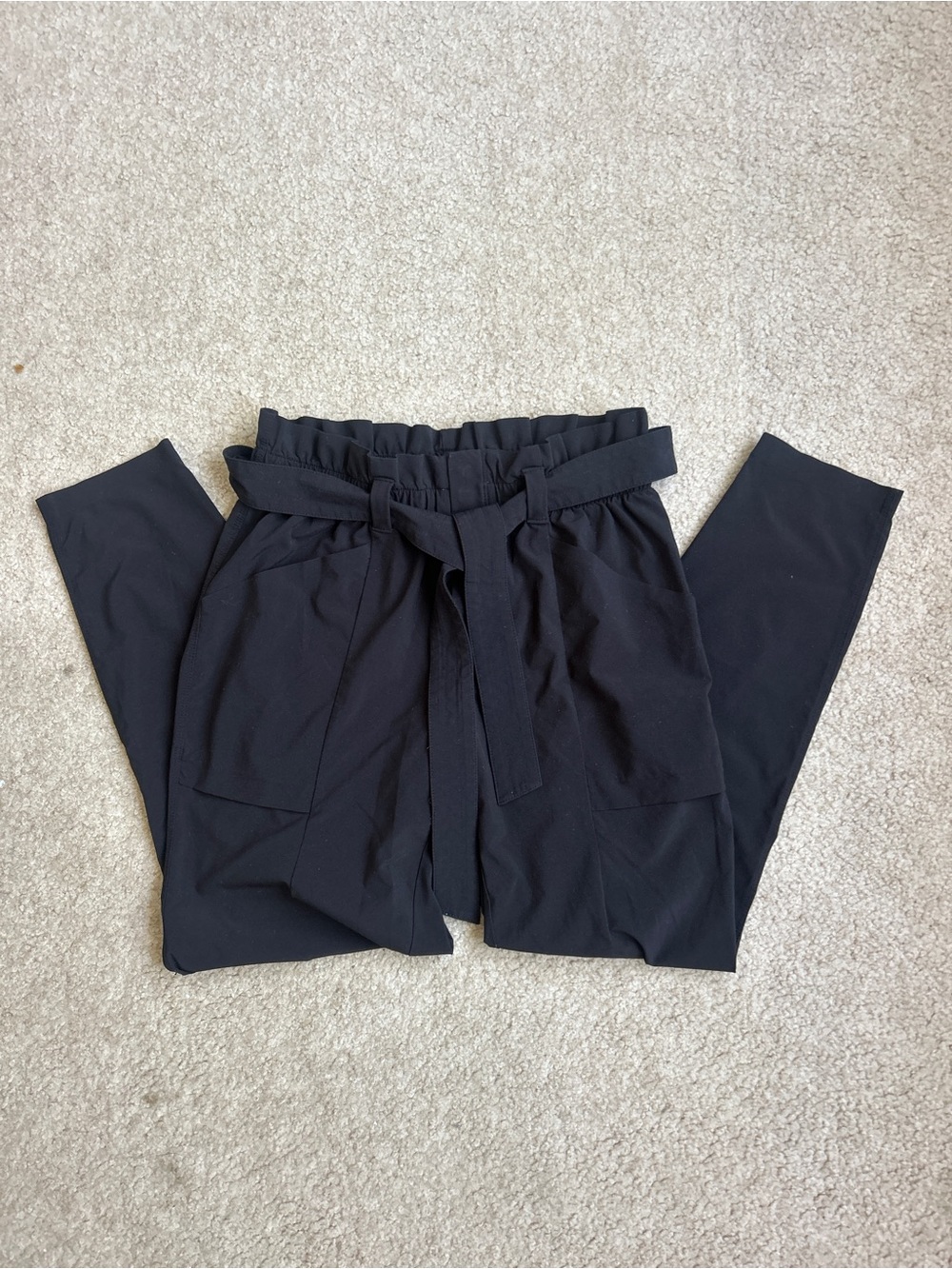 Athleta Skyline Paper Bag Tie Pants